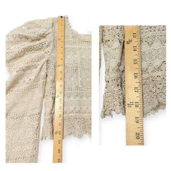 Ulla Johnson Eloise Blouse in Pearl, Size 4  New with tag - Picture 16 of 16